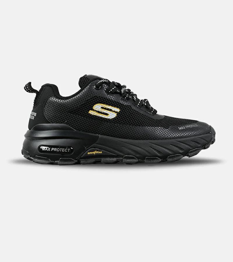 DSC03174.webp کفش کتانی طبی ورزشی مشکی SKECHERS max protect مدل 7771 - Image 1