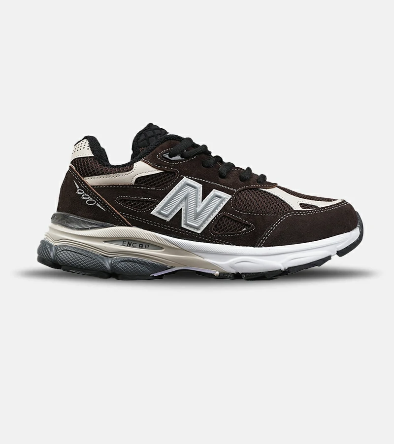 DSC02353 کفش کتانی مردانه و زنانه قهوه ای NEW BALANCE 990 مدل 8748 - Image 1